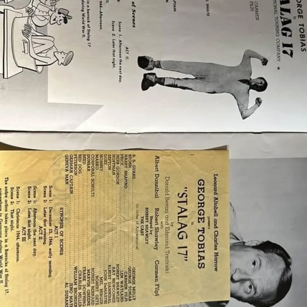 6- vintage LOT 1950s (‘53-54) program booklets (Phila area)